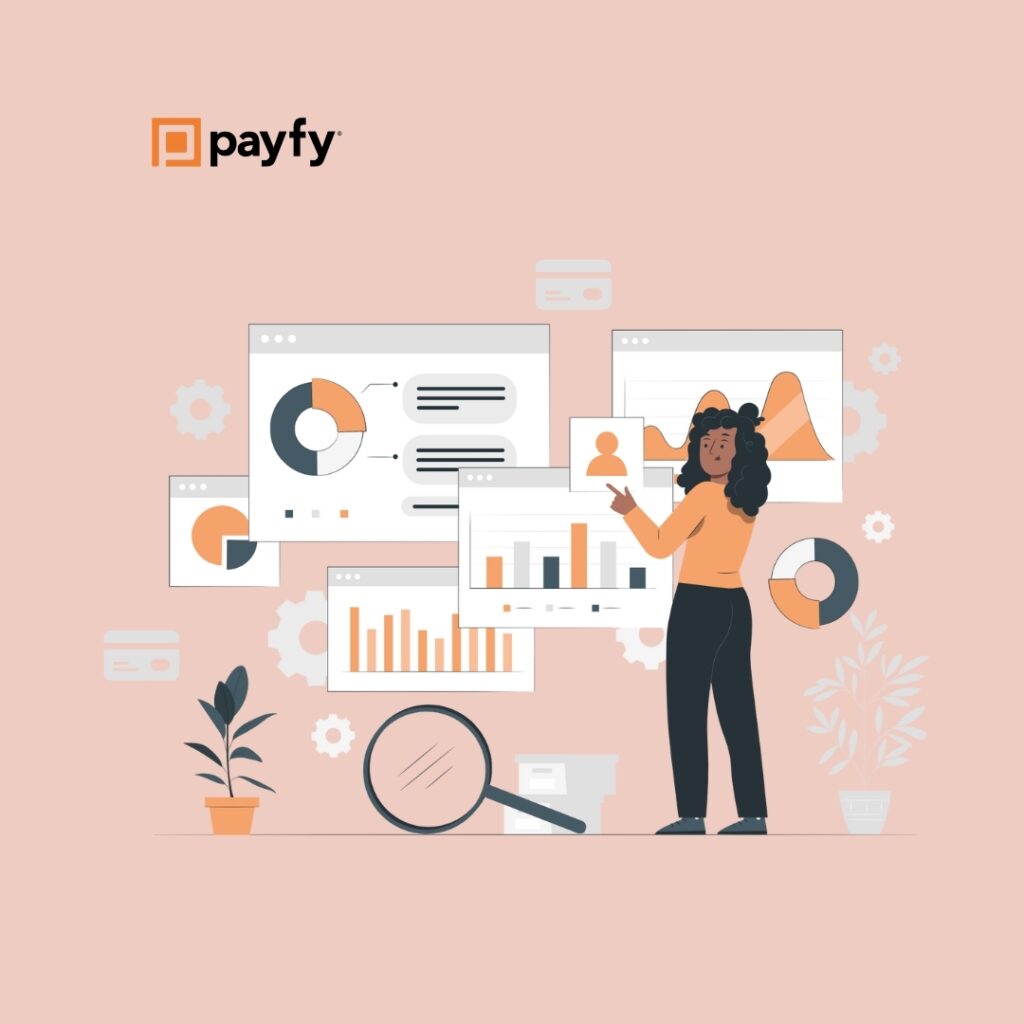 mulher analisando dados e gráficos de uma empresa para implementação de Compliance