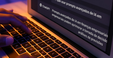prompts avançados IA financeiro